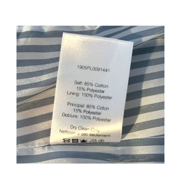 NWOT Veronica Beard Upcollar Schoolboy Dickey Gingham Blazer Jacket - Picture 8 of 8